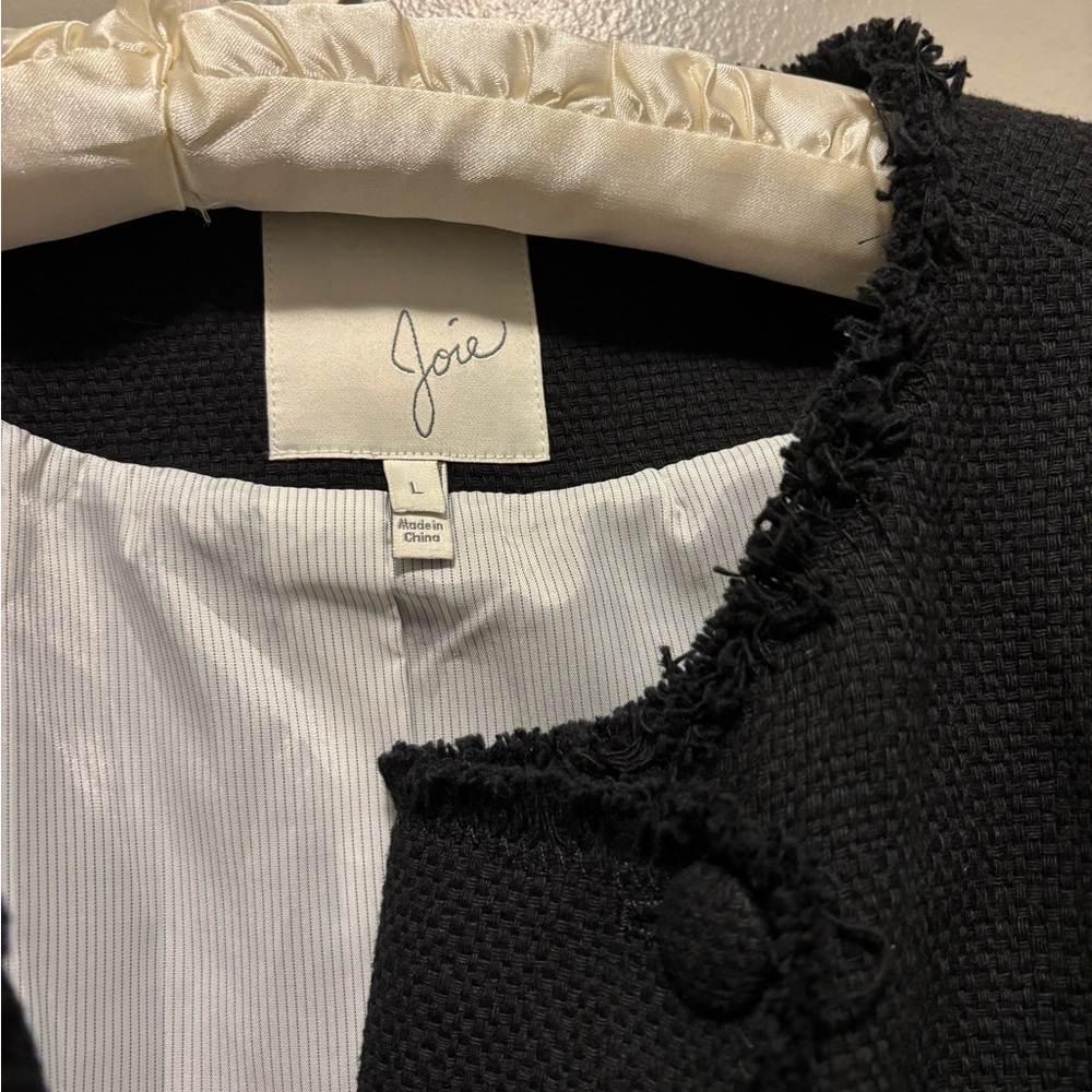 Joie Women's Black Blazer - Picture 3 of 5
